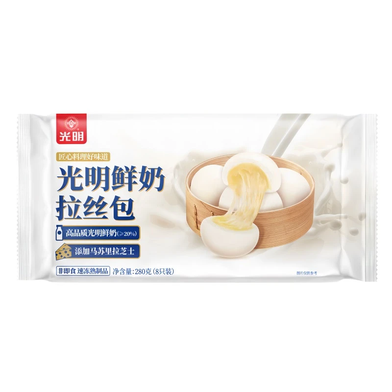 【口感丰富】光明鲜奶拉丝包280g/袋
