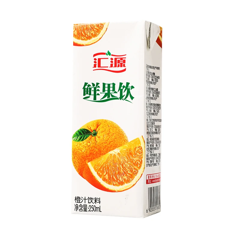 汇源鲜果饮(橙味) 250ml/盒