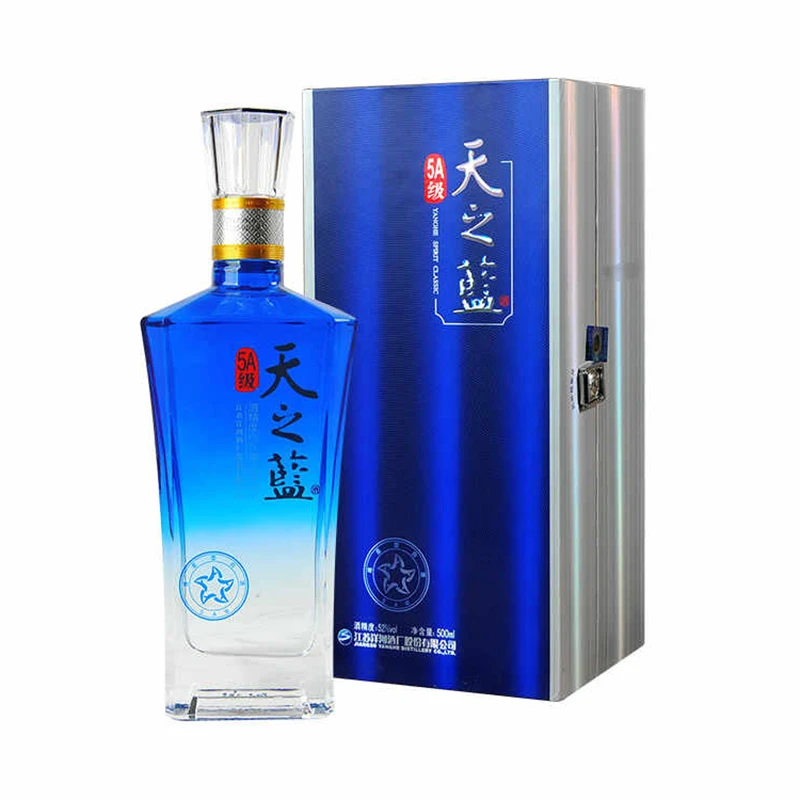 52度5A级天之蓝浓香型 500ml/瓶