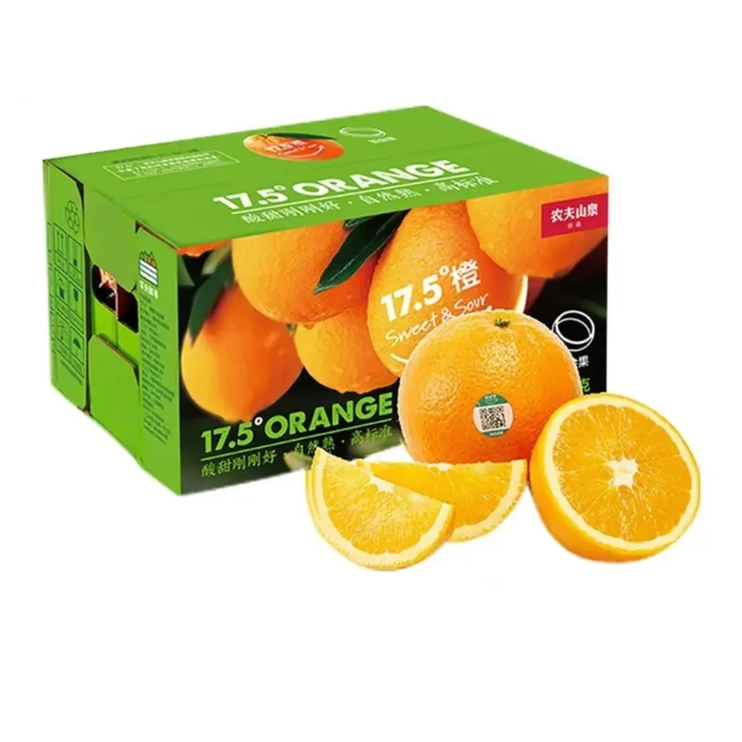 【铂金果】农夫山泉17.5度橙3kg装（单果180g+）