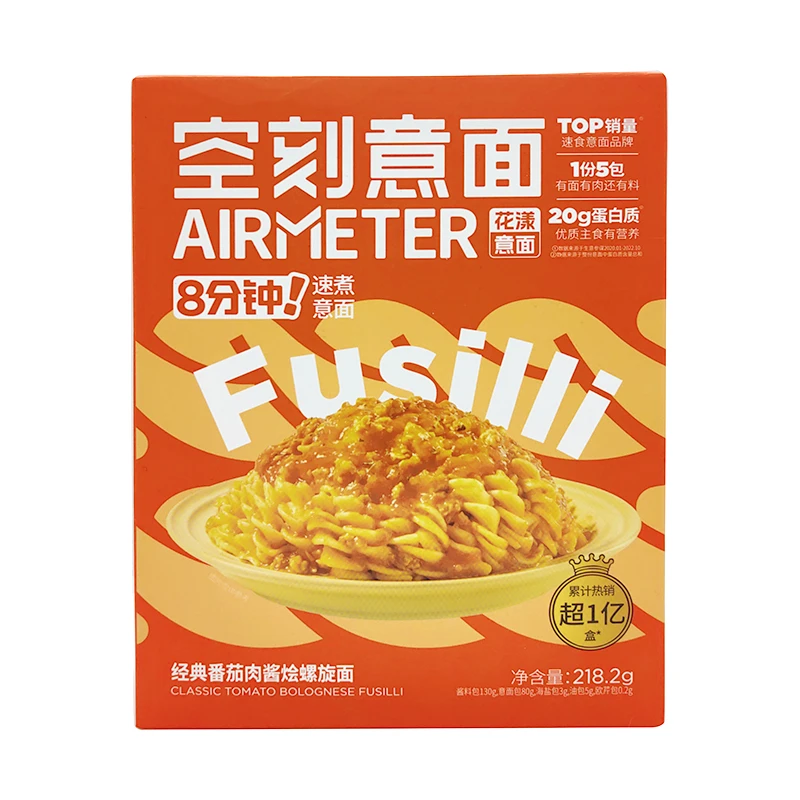 空刻意面经典番茄肉酱烩螺旋面 218.2克/盒