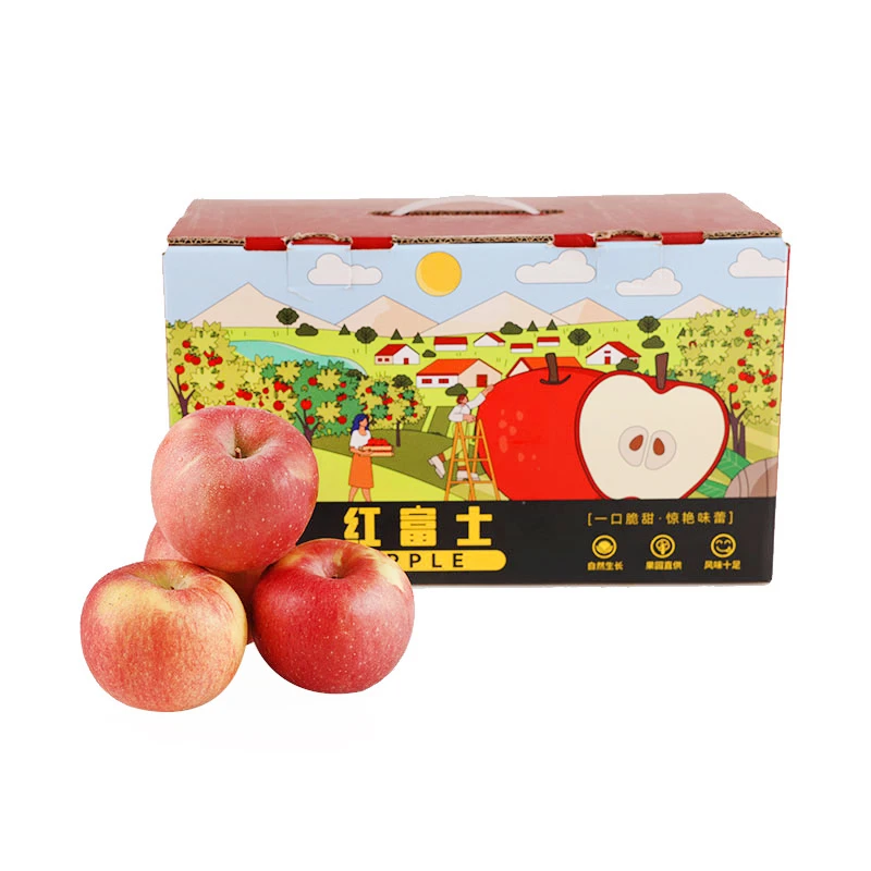 甜心红富士苹果2.5kg(单果180g+)(礼盒)