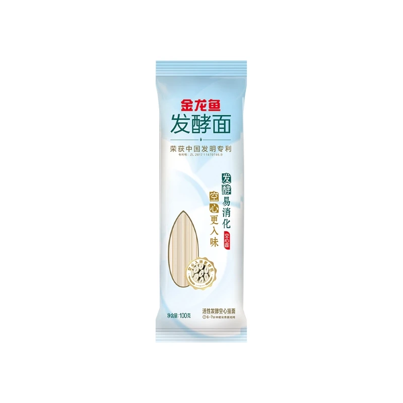 金龙鱼活性发酵空心挂面100g/袋