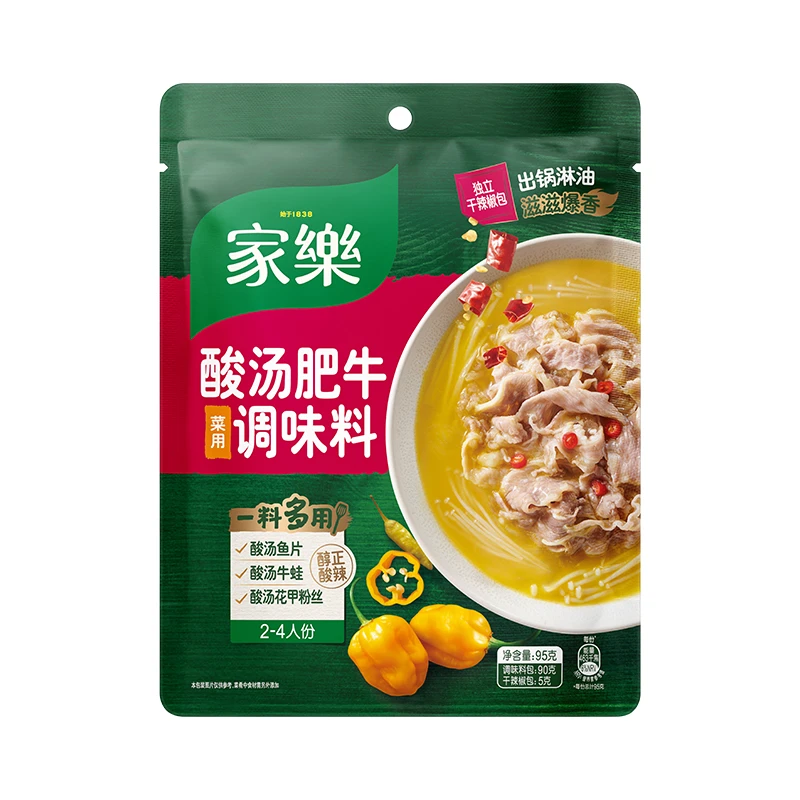 家乐酸汤肥牛菜用调味料95g/袋
