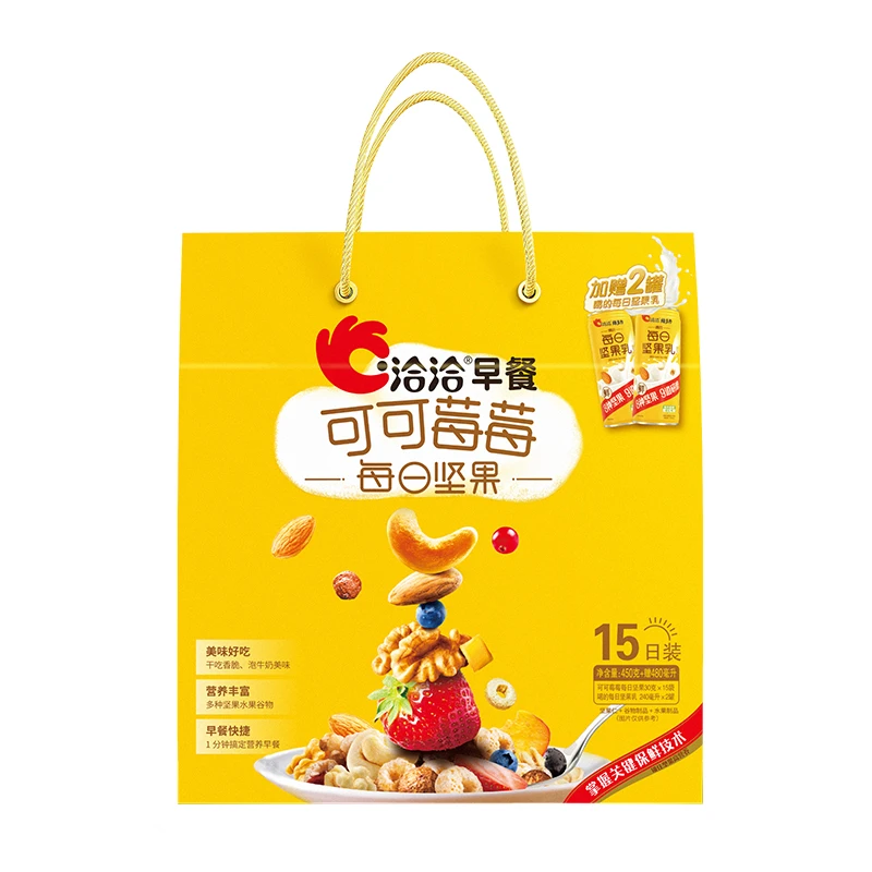 洽洽早餐可可莓莓每日坚果 450g/盒