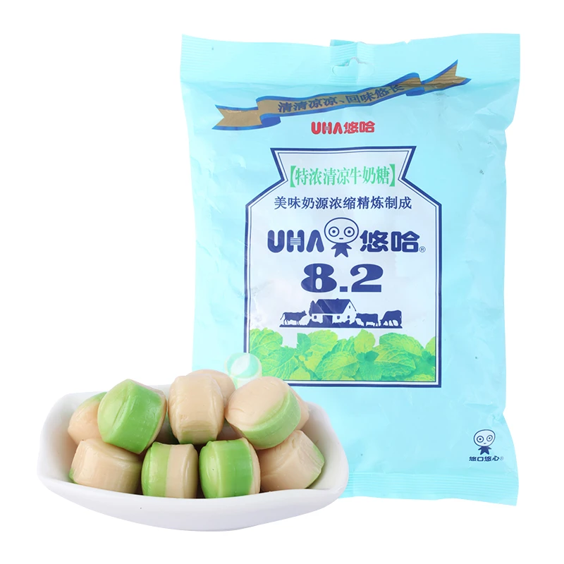 悠哈特浓清凉牛奶糖300克/袋