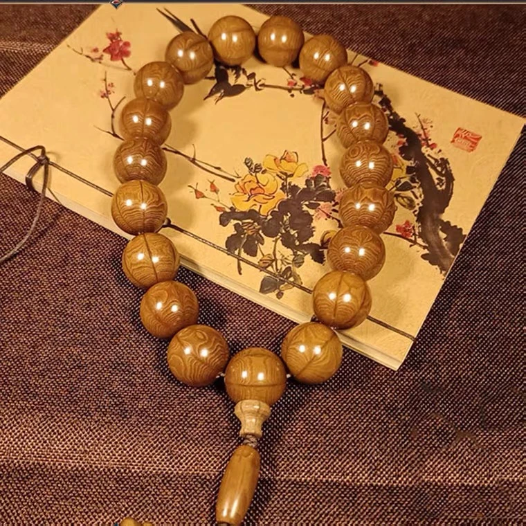 精品正宗五台山六道木手串老料念珠手持珠降龙木手链车工艺挂件