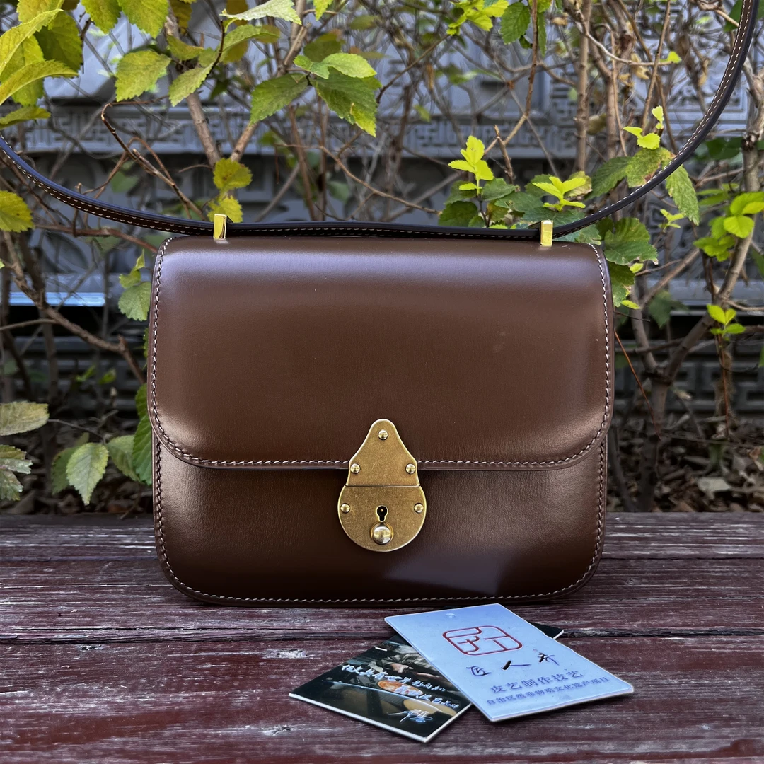 匠人乔【豆腐包】方包定型包时尚女士经典百搭豆腐单肩腋下斜挎SR