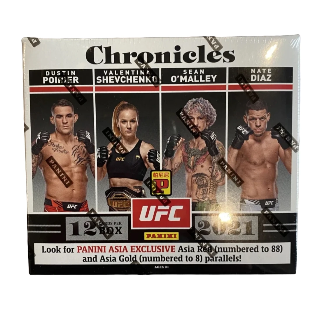 帕尼尼 2021 赛季 UFC 编年史 亚版 终极格斗明星收藏卡