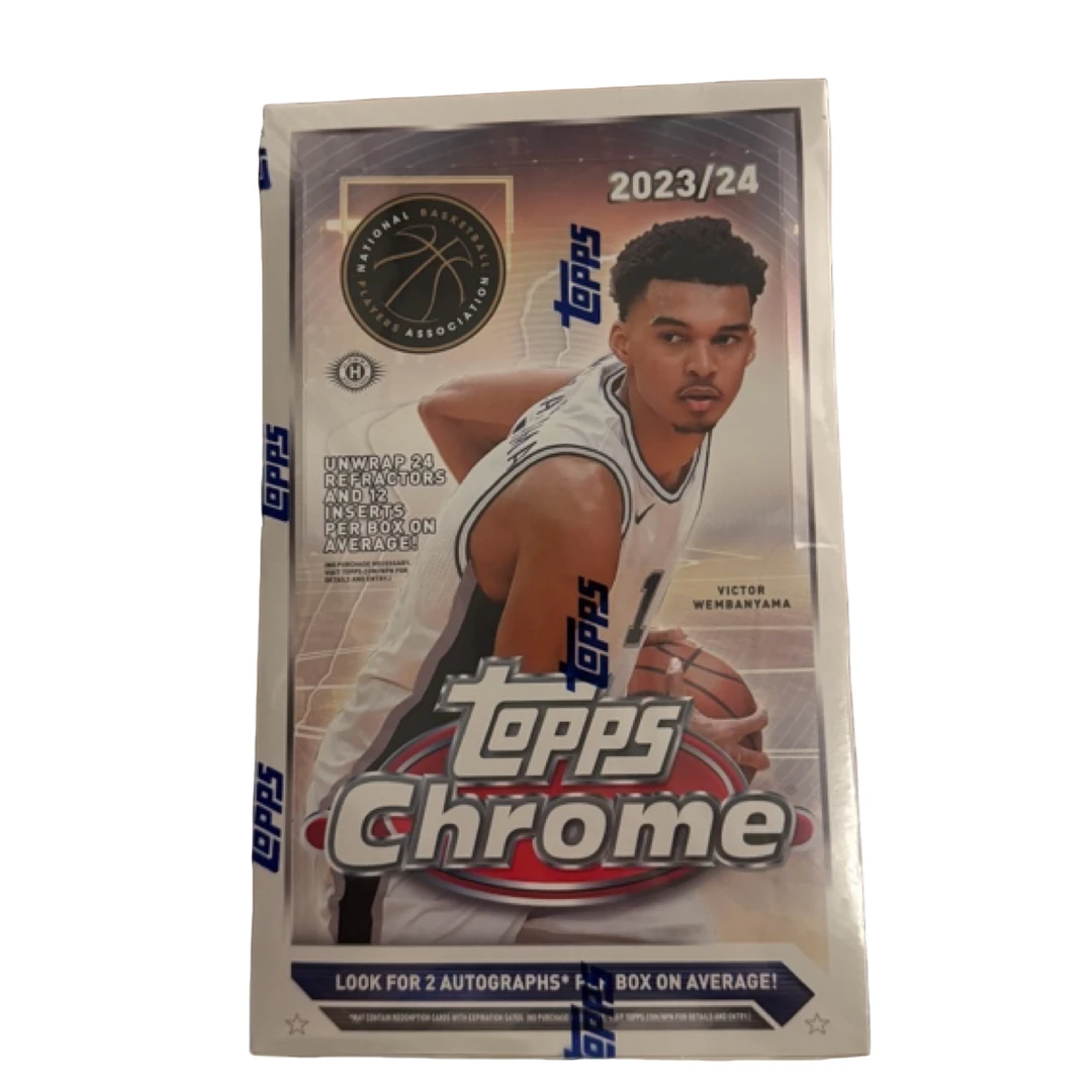 Topps 23-24 赛季 Chrome Hobby 篮球明星收藏卡