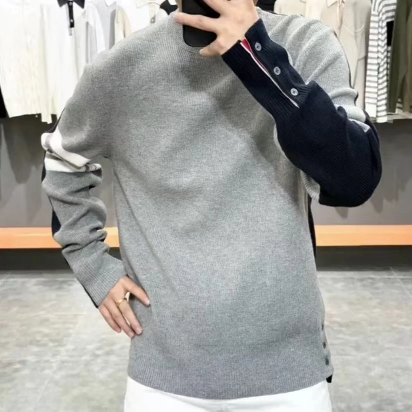 XY(78172)高级感轻奢高圆领毛衣