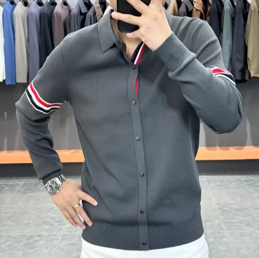 (老李专属）针织衫2024冬季新款时尚简约圆领百搭纯色休闲打底7820