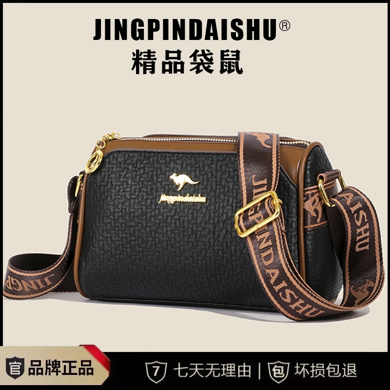 【当日发货】包包波士顿女士百搭中年枕头包斜挎轻奢妈妈包