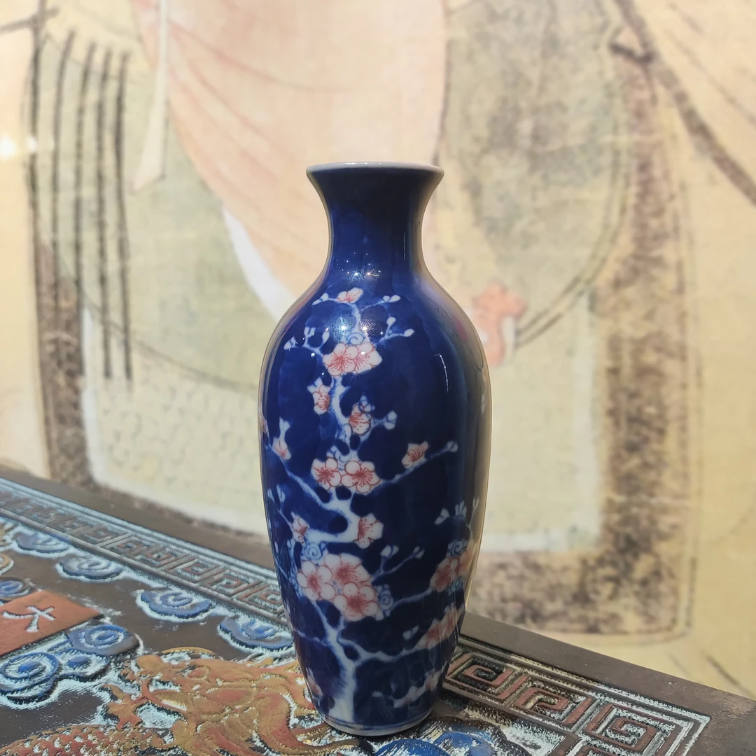 周氏收藏梅花赏瓶【代拍链接B5】