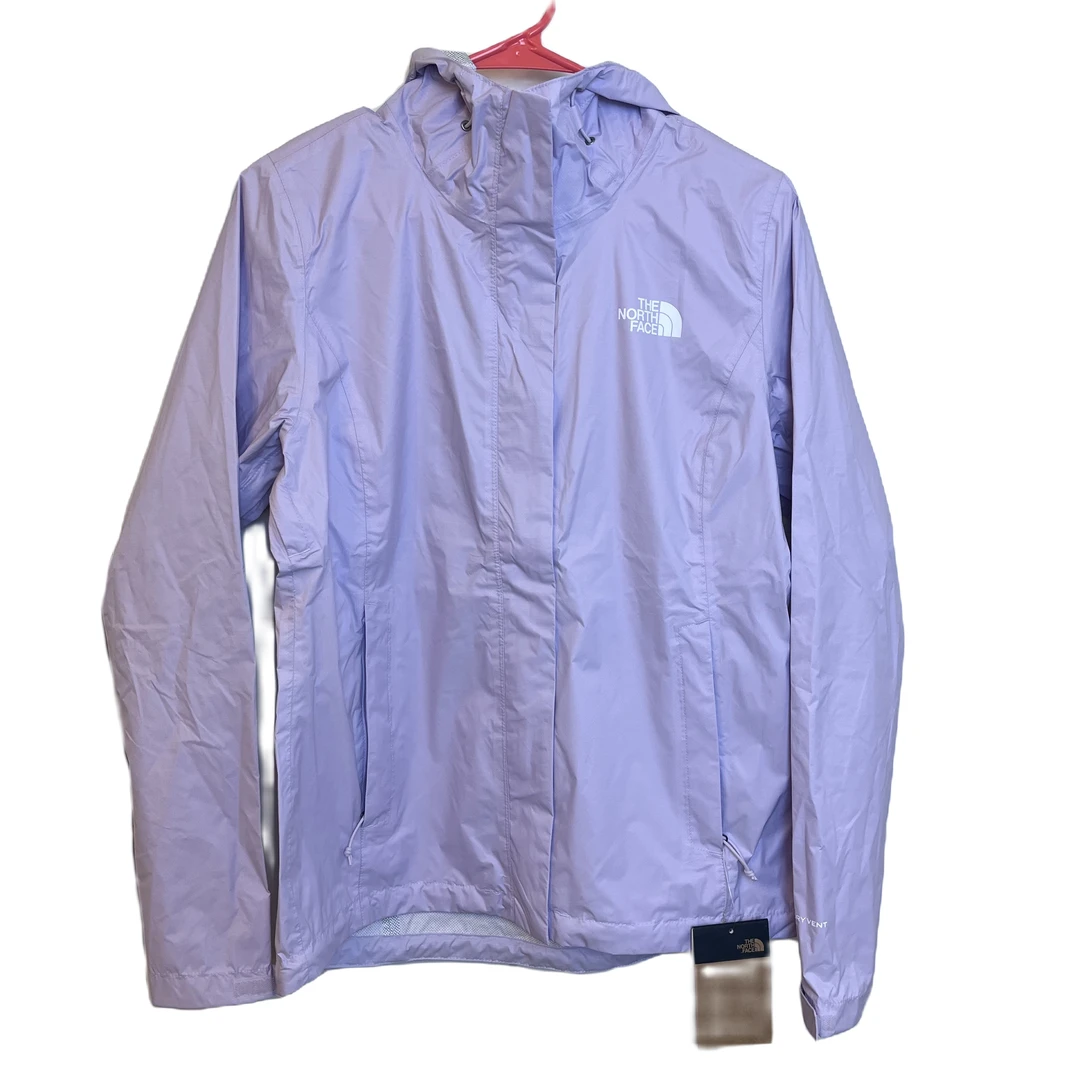 THE NORTH FACE/北面venture2香芋紫女式连帽风衣冲锋衣