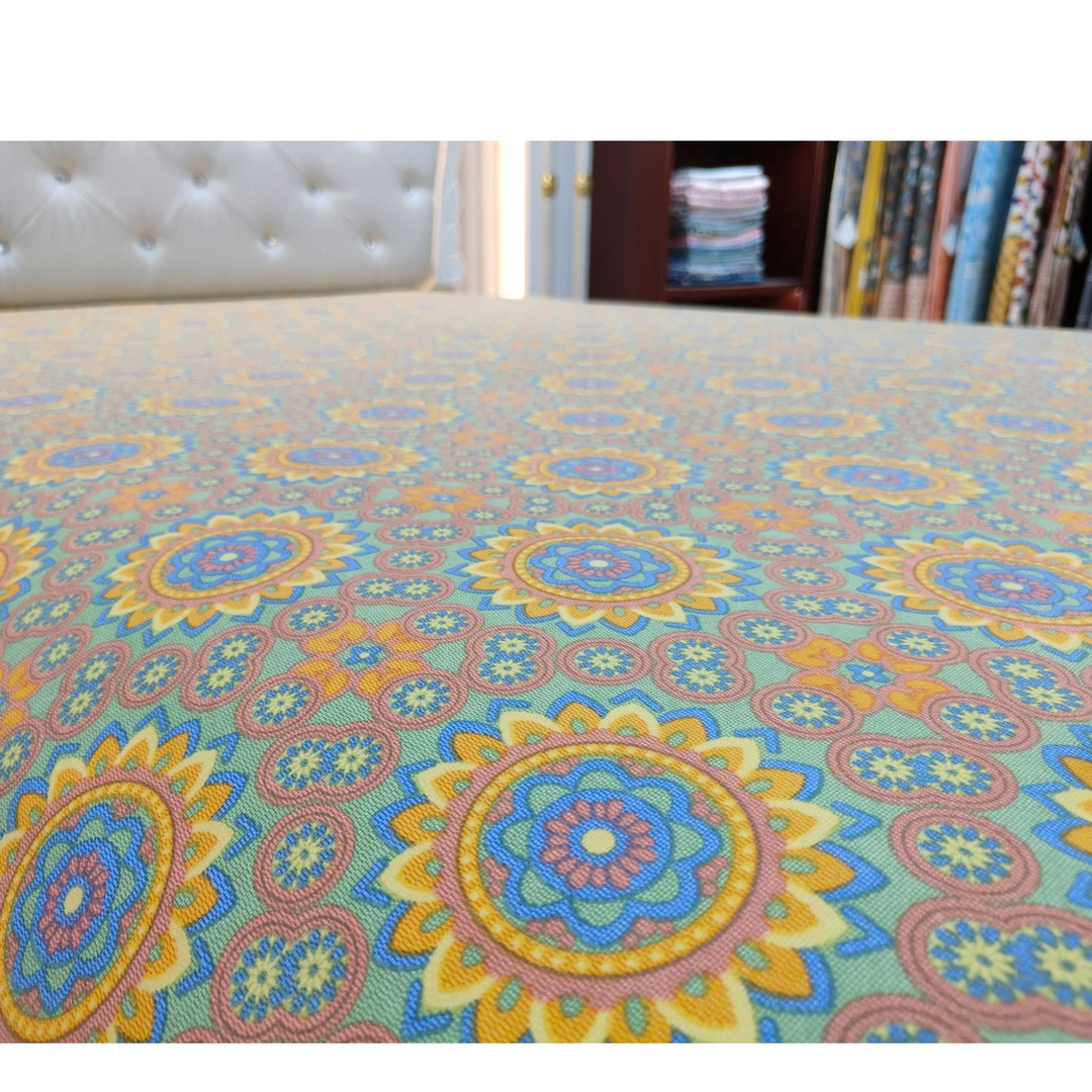 亲肤棉床单金玉满堂--绿色200*240