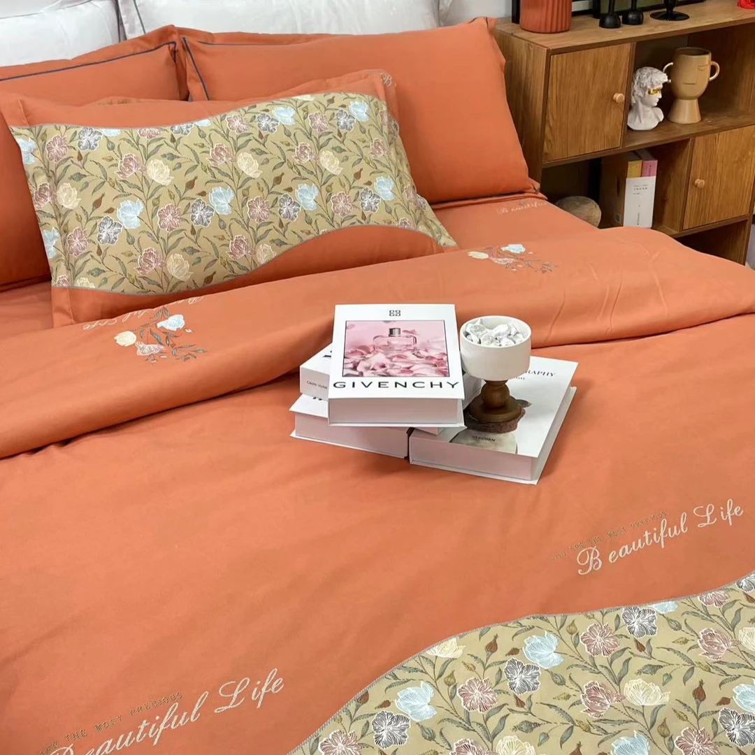 亲肤棉三件套--盛典花枝