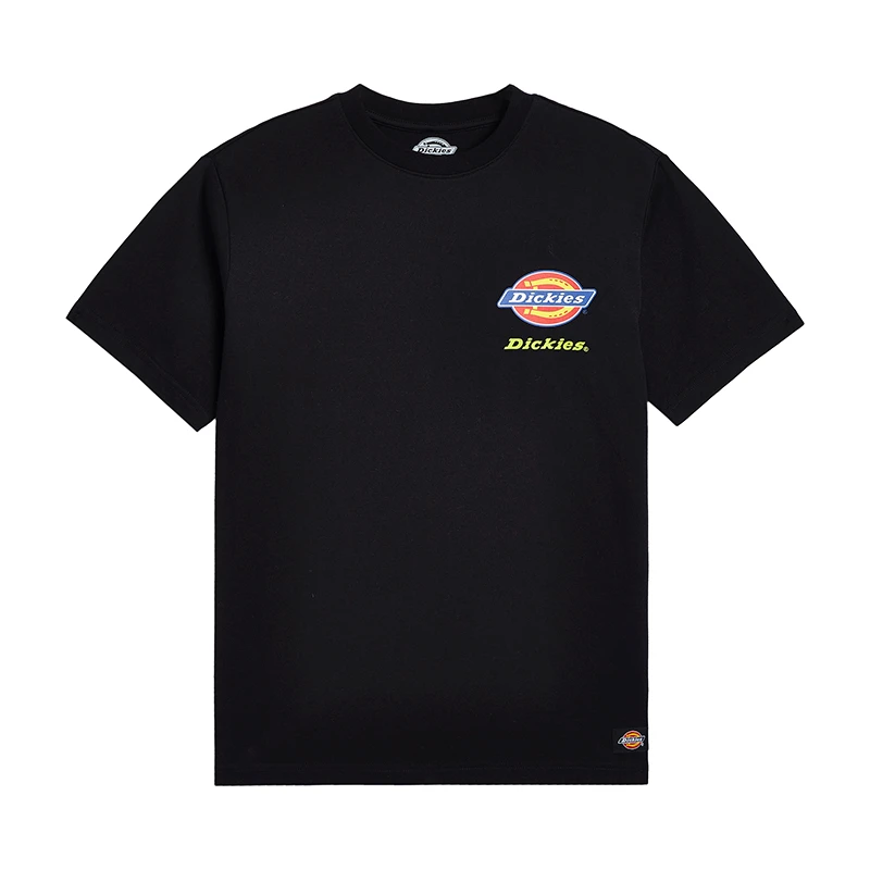 Dickies儿童纯棉夏季短袖简约印花时尚圆领宽松版202K30LSD259