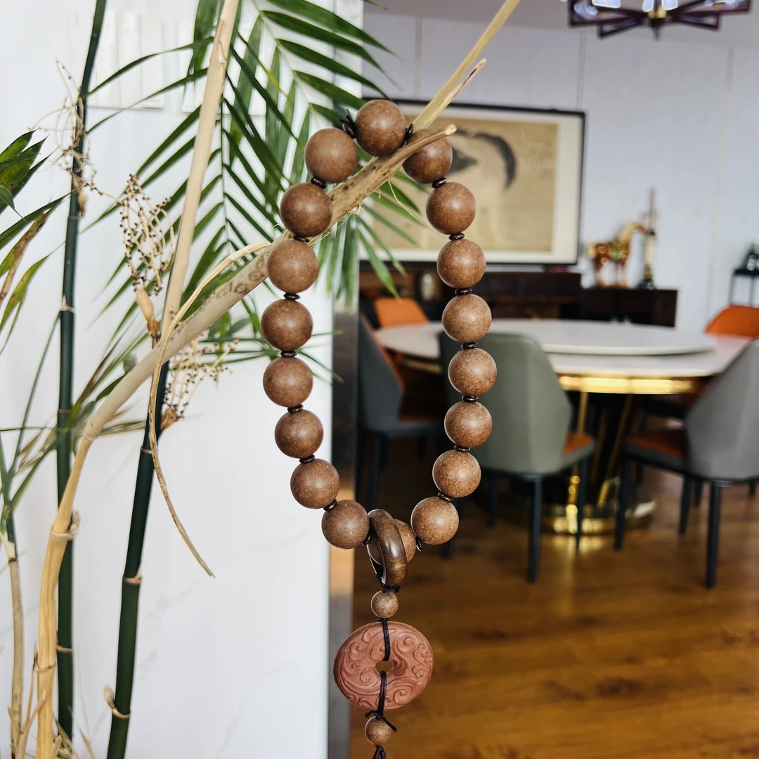 【合香珠】鹅梨帐中香男女天然合香珠盘玩手工手持手串古法佛串念珠