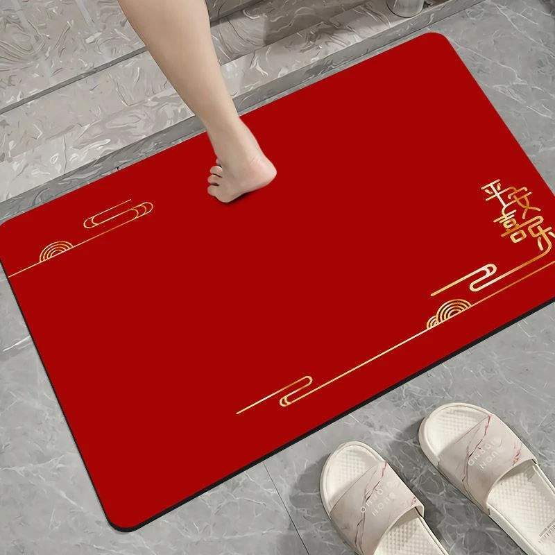 入户门口地垫轻奢速干吸水垫子卧室浴室门前吸水防滑垫耐家用耐脏