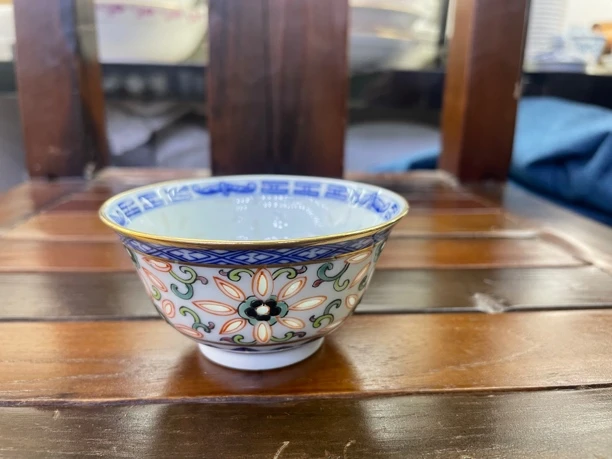 玩玉正德斗彩珐琅纯手工手绘柴窑直接福利没有文案