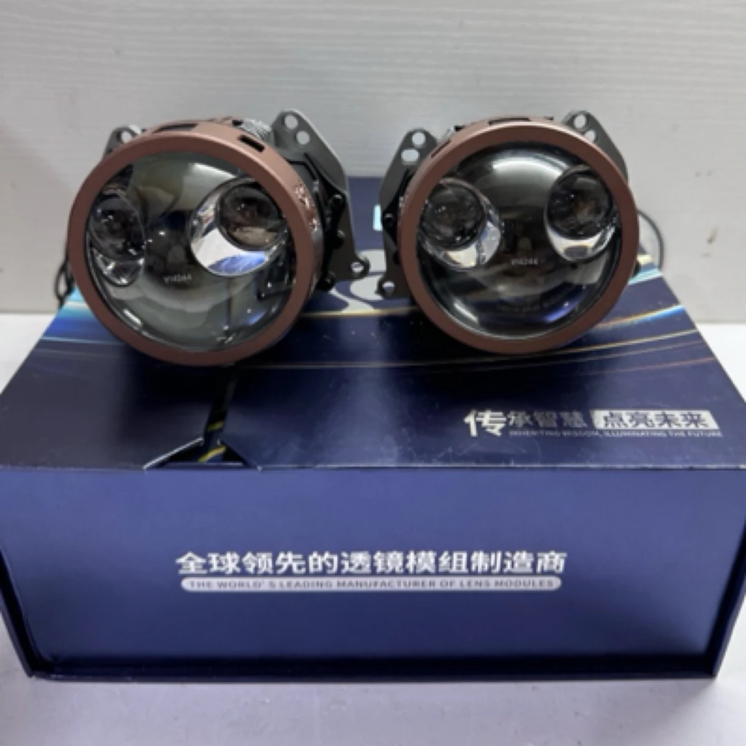 澳兹姆澳兹姆麒麟z2 双直射LED4光透镜 LED汽车大灯 全国包安装
