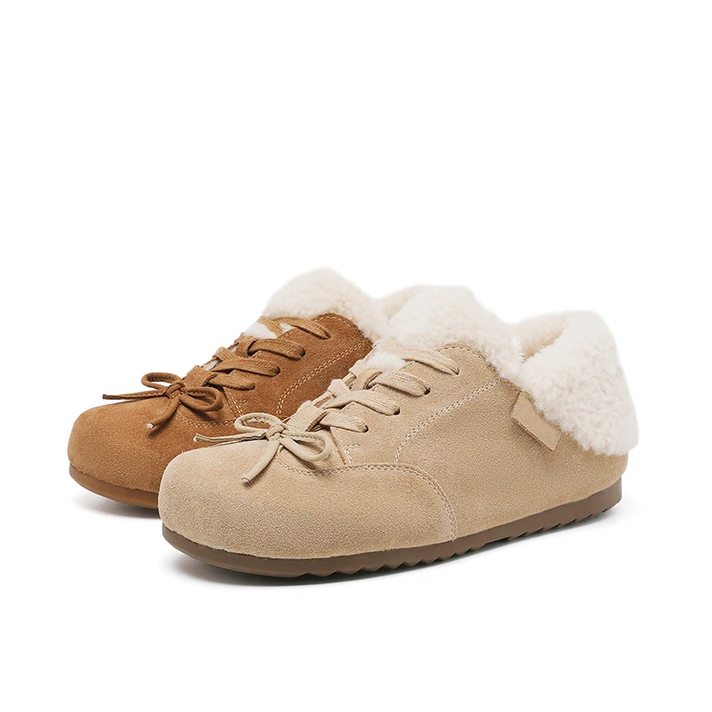 百搭雪地靴女2024年冬季新款加绒加厚保暖舒适棉鞋H11