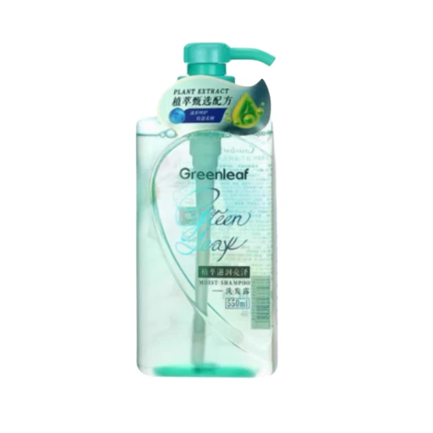 Green Leaf/绿叶植萃滋润亮泽洗发露绿色 550ml