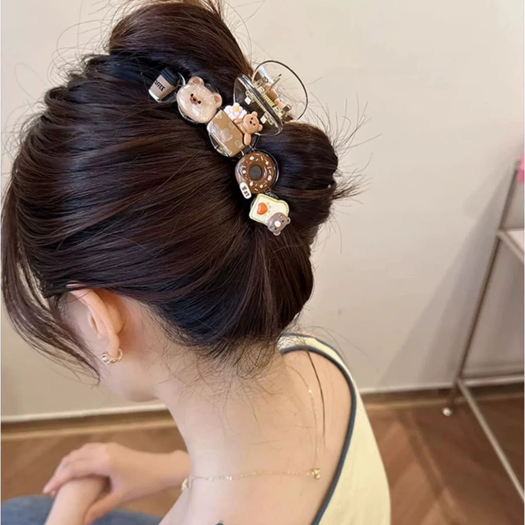 卡通新款派发夹可爱女网红发卡夹大号夹头发专用抓夹夹子上班族