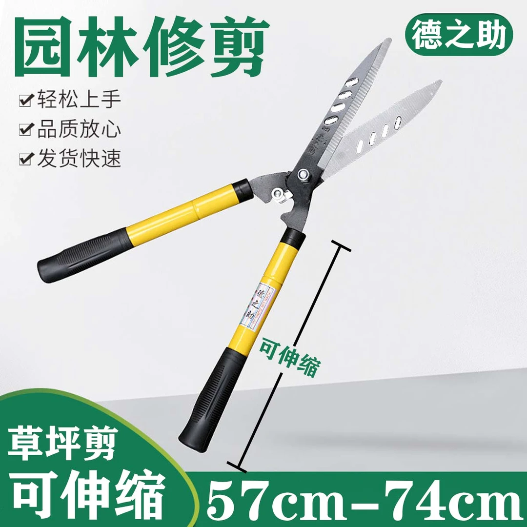花剪园艺家用修枝剪花剪子大号工具用果树枝修剪草坪绿篱园林家用