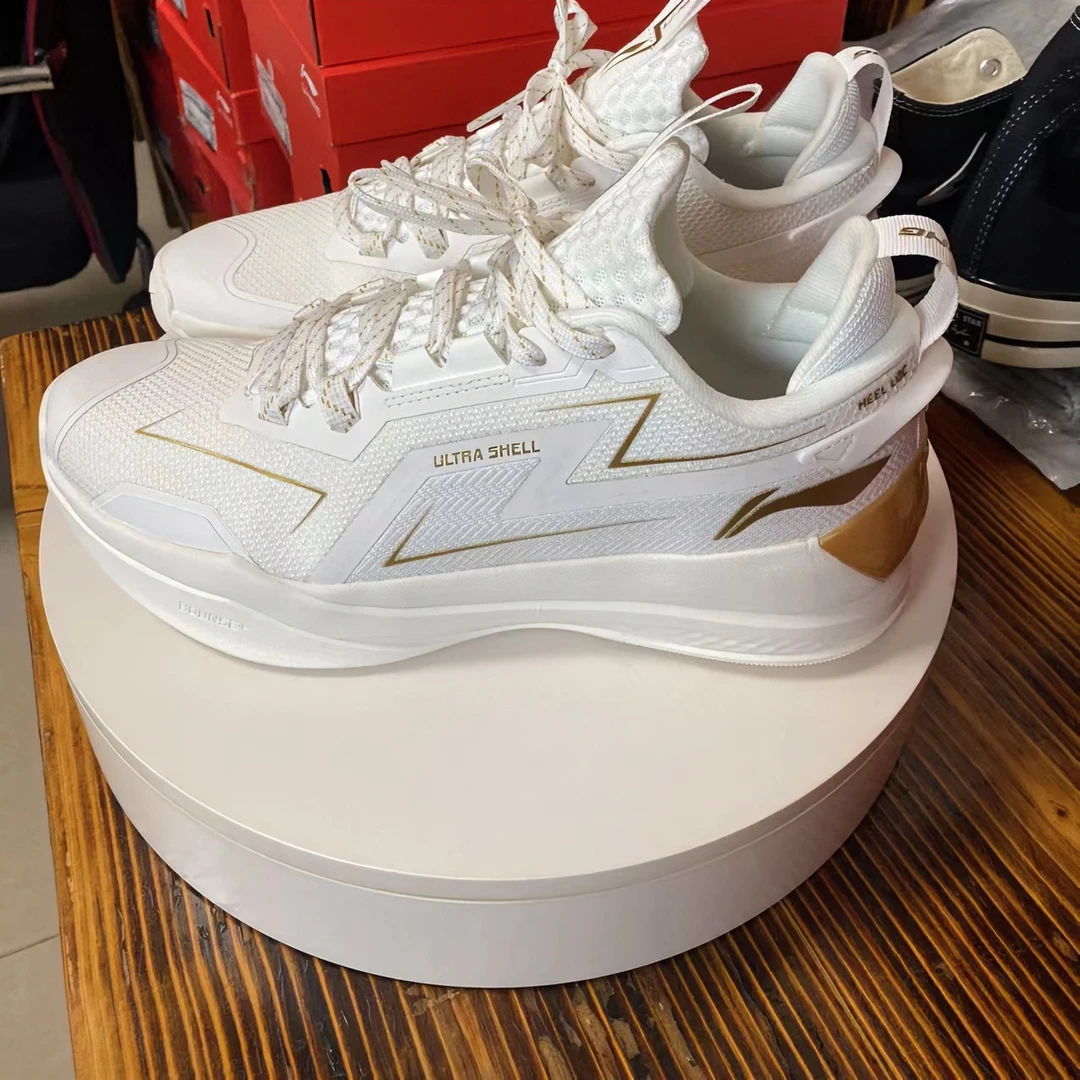 LI-NING/李宁篮球鞋41码ABAS099-4运动鞋篮球鞋白色跑步