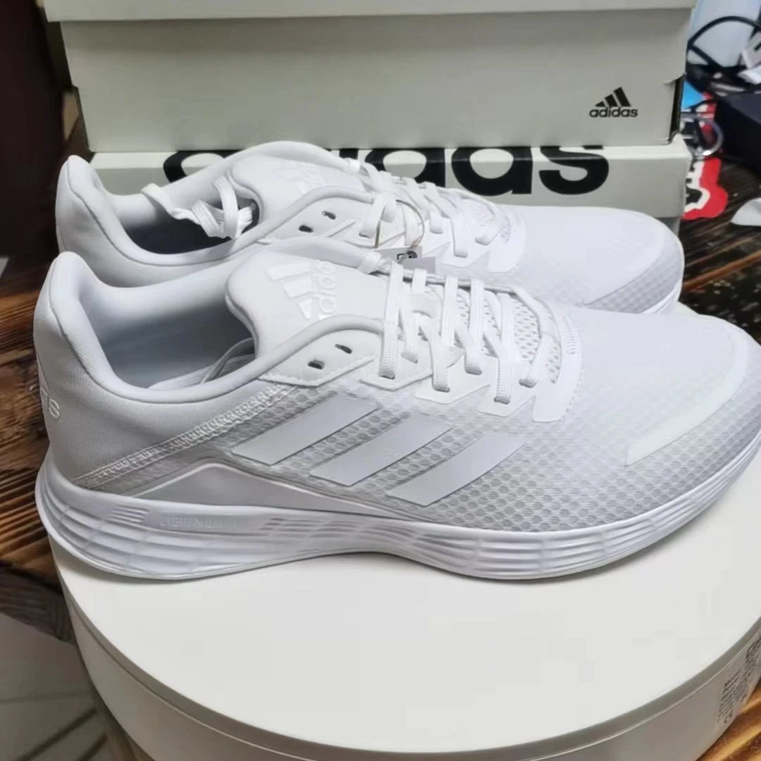 阿迪达斯三叶草【微瑕疵】42.5码男跑鞋白色舒适夏季透气轻便缓震