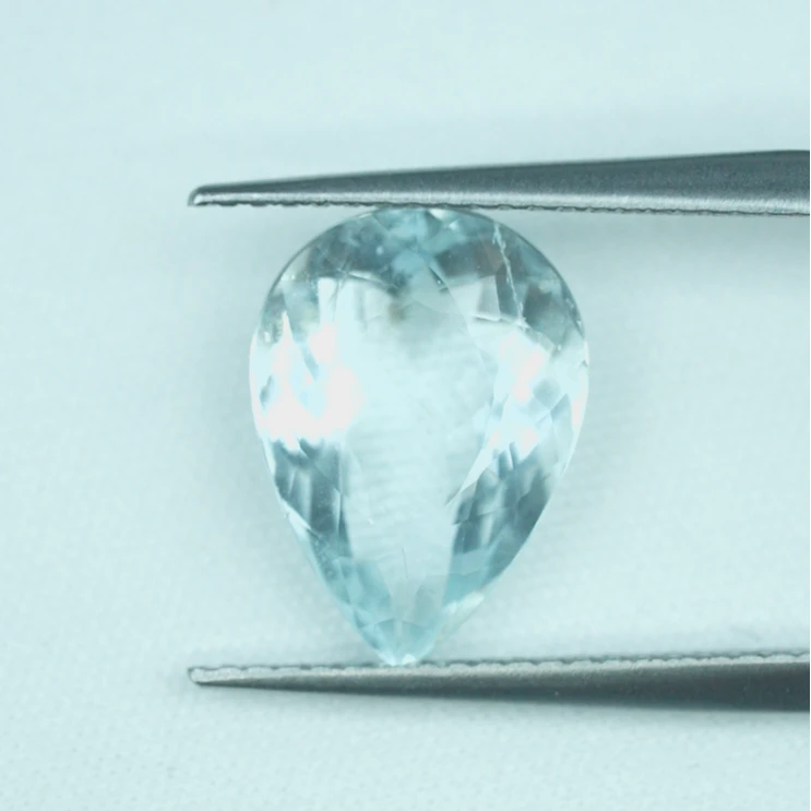 hbn2-129/水滴形海蓝宝石-3.91ct