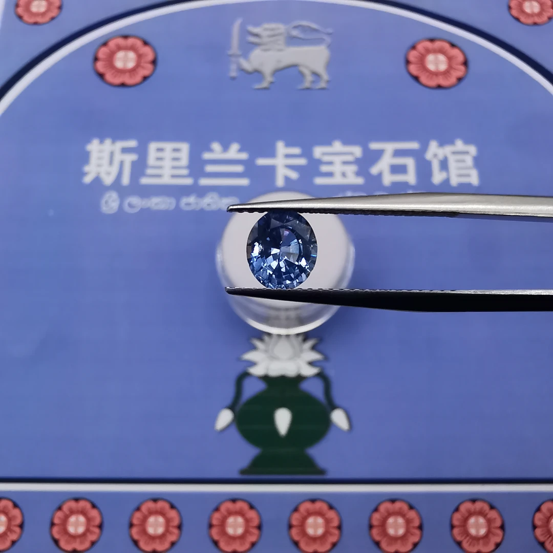 3612-156/斯里兰卡原产地进口天然蓝宝石-1.18ct