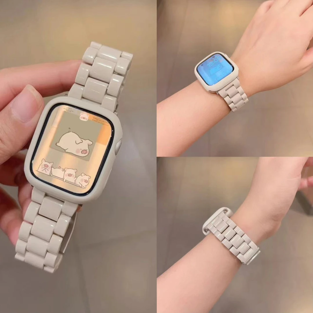 适用小米9Pro/8pro表带红米Watch5/4小米S4/S3亚克力材质新款表带