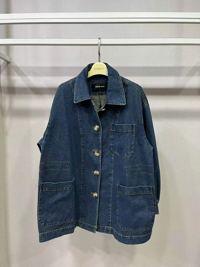 水淼2025春季牛仔外套0251