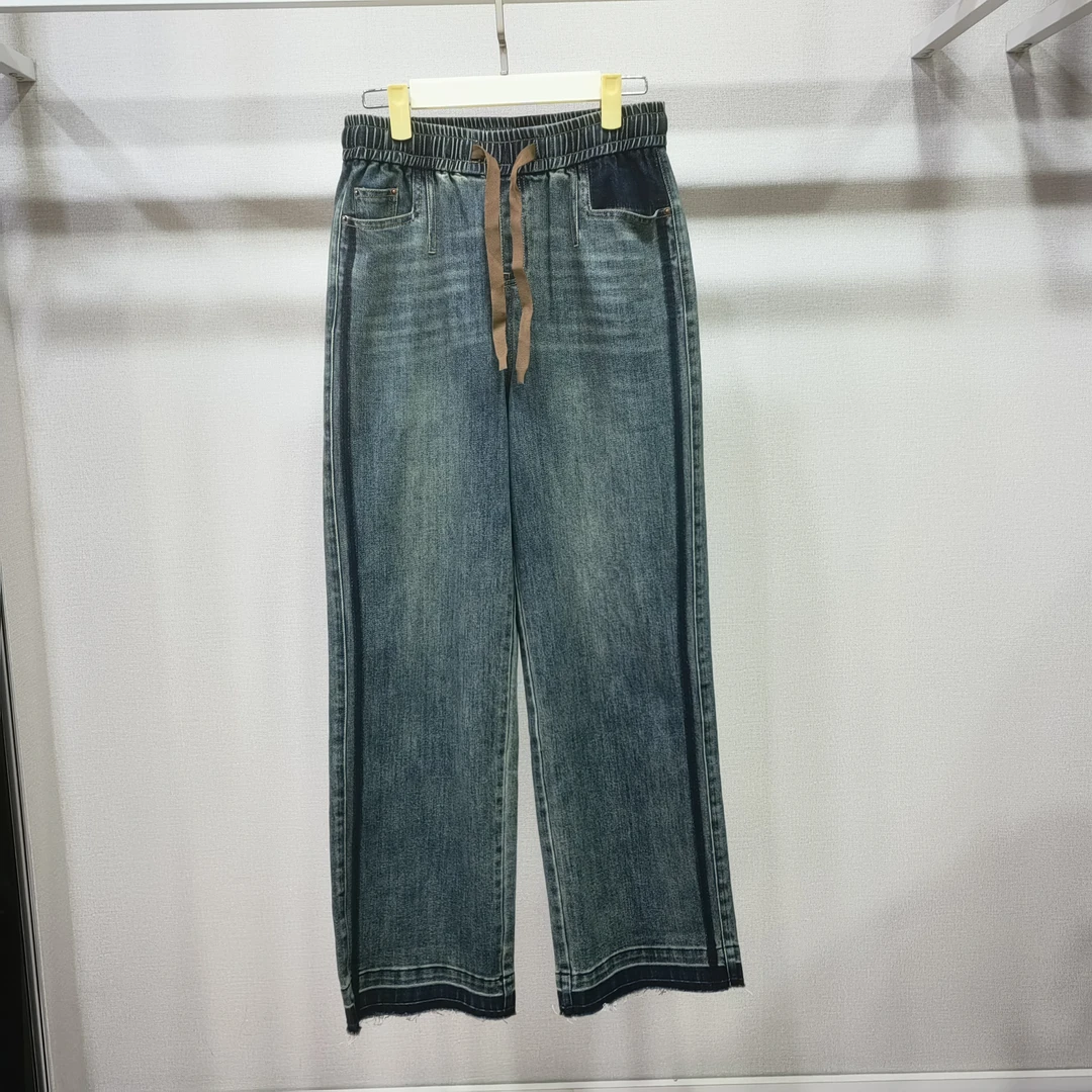 水淼秋冬新品休闲牛仔裤9331