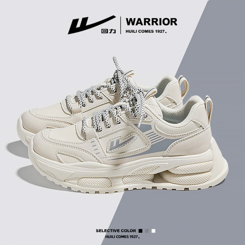 回力女鞋秋款爆款厚底老爹鞋女款2025秋款百搭单鞋新款运动鞋1278