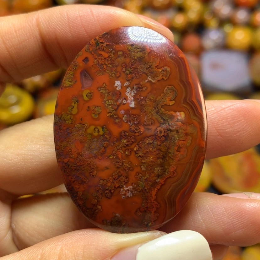 【闪购商品】玛瑙/玉髓战国红未镶嵌欢*儿