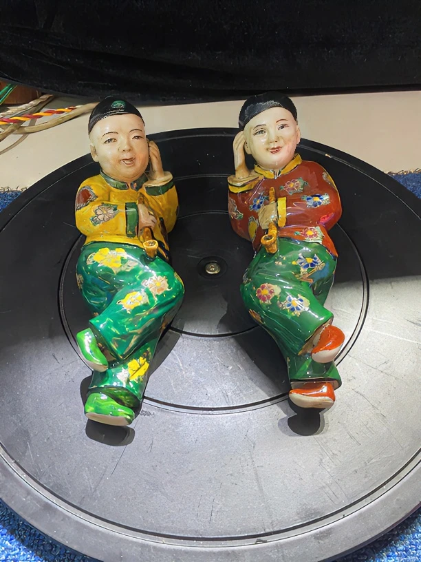 精美绝伦的雕塑瓷（烟公烟婆）