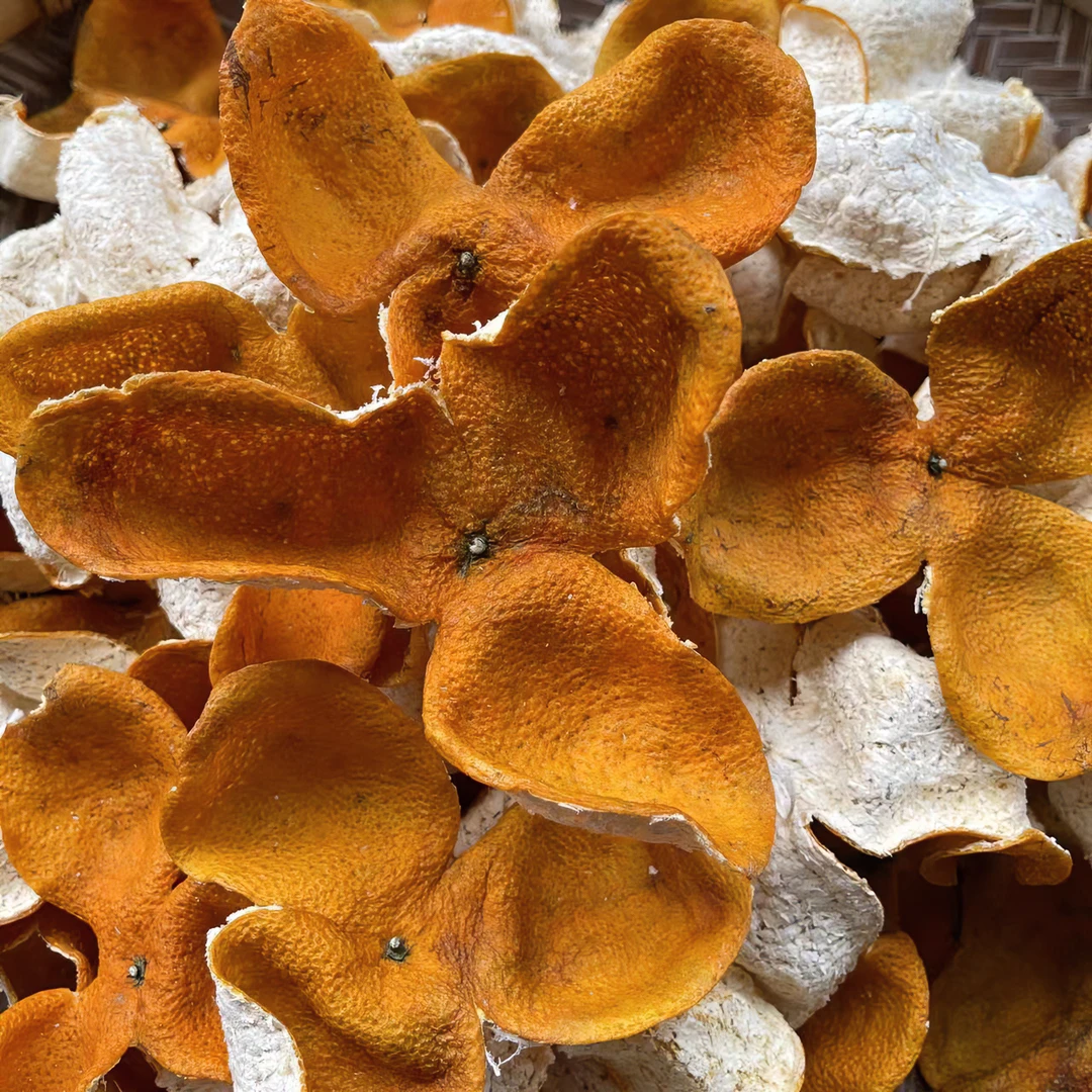 新会特产2023新会天马产区纯种原枝冬后大红陈皮