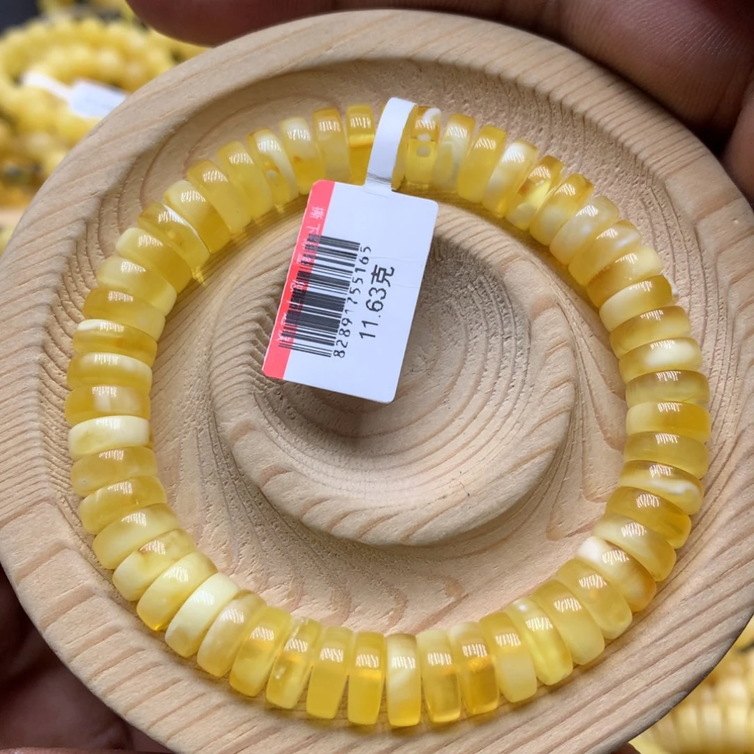 蜜蜡手链未镶嵌蜜蜡