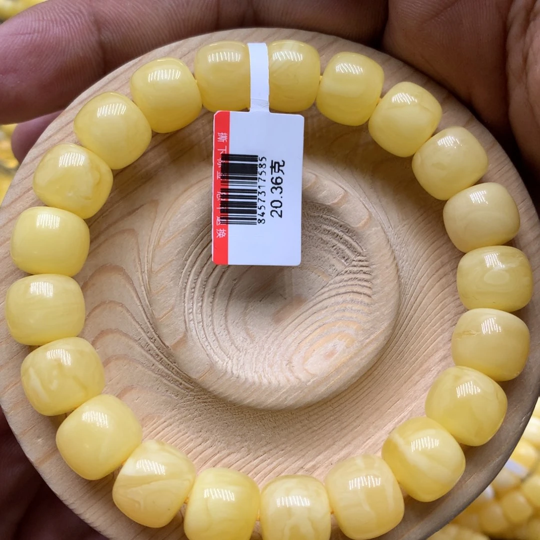 蜜蜡手链未镶嵌蜜蜡