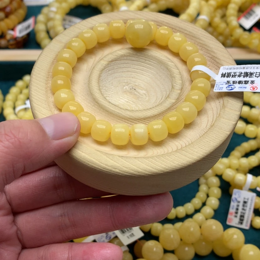 【闪购商品】琥珀手链未镶嵌胖*弟