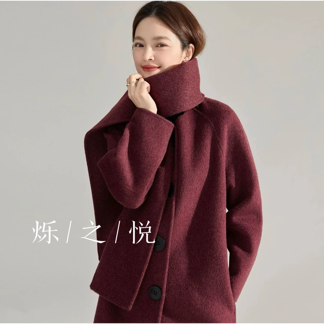 新双面骆驼绒大衣MH-27820