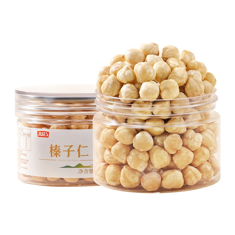 土耳其榛子仁营养炒制熟坚果炒货罐装大颗粒干果即食休闲零食小吃