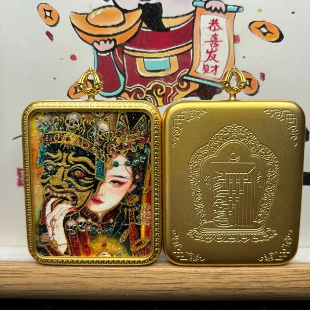 扎基 前世今生 唐卡 藏式文化 艺术  单面铜壳