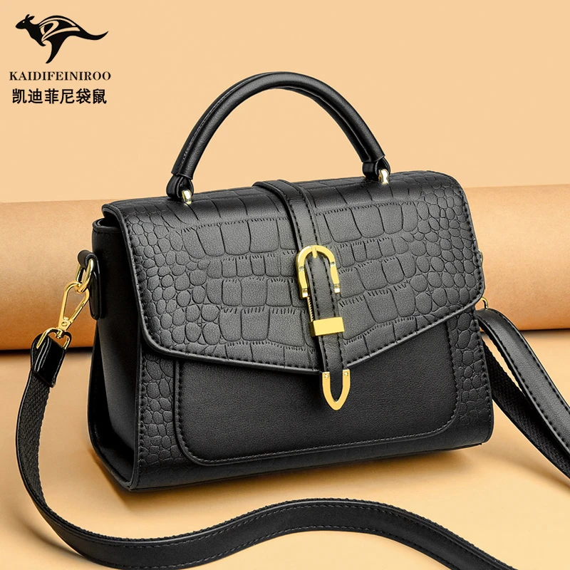 爆款正品时尚休闲百搭小包包真皮简约韩版单肩包洋气潮流斜挎包包