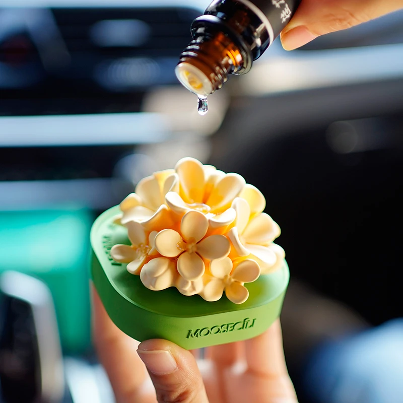 暮色十里桂花汽车载香薰摆件汽车中控台香水装饰品香氛扩香石秋天