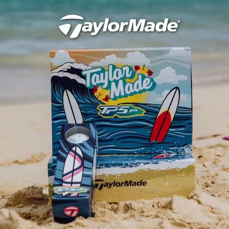 Taylormade泰勒梅高尔夫新款夏威夷TP5&TP5X PIX限量版五层球